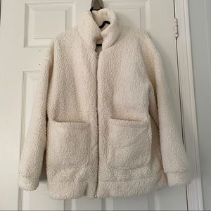 Zip Up Teddy Coat